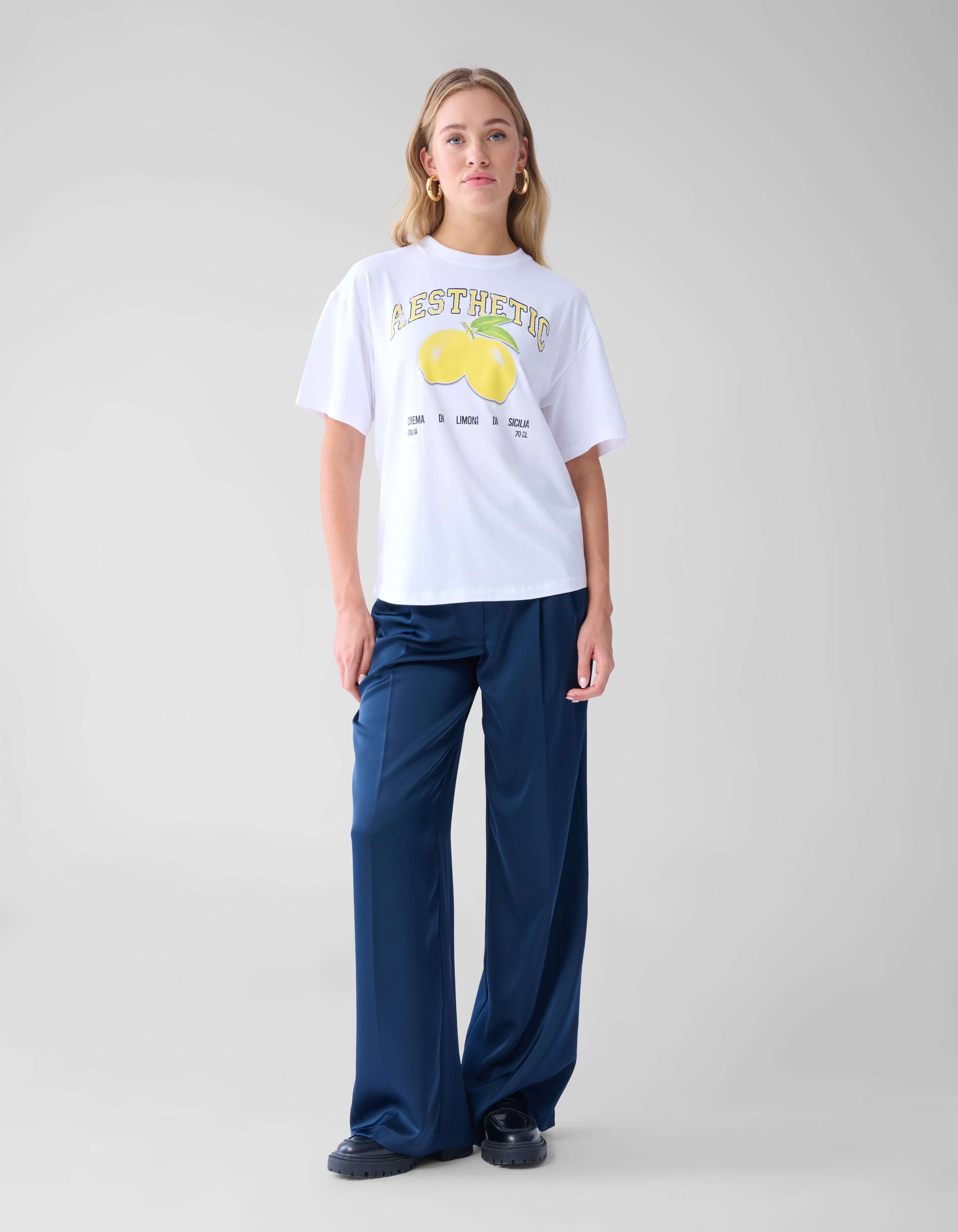Artwork T-shirt Weiß SHOEBY WOMEN