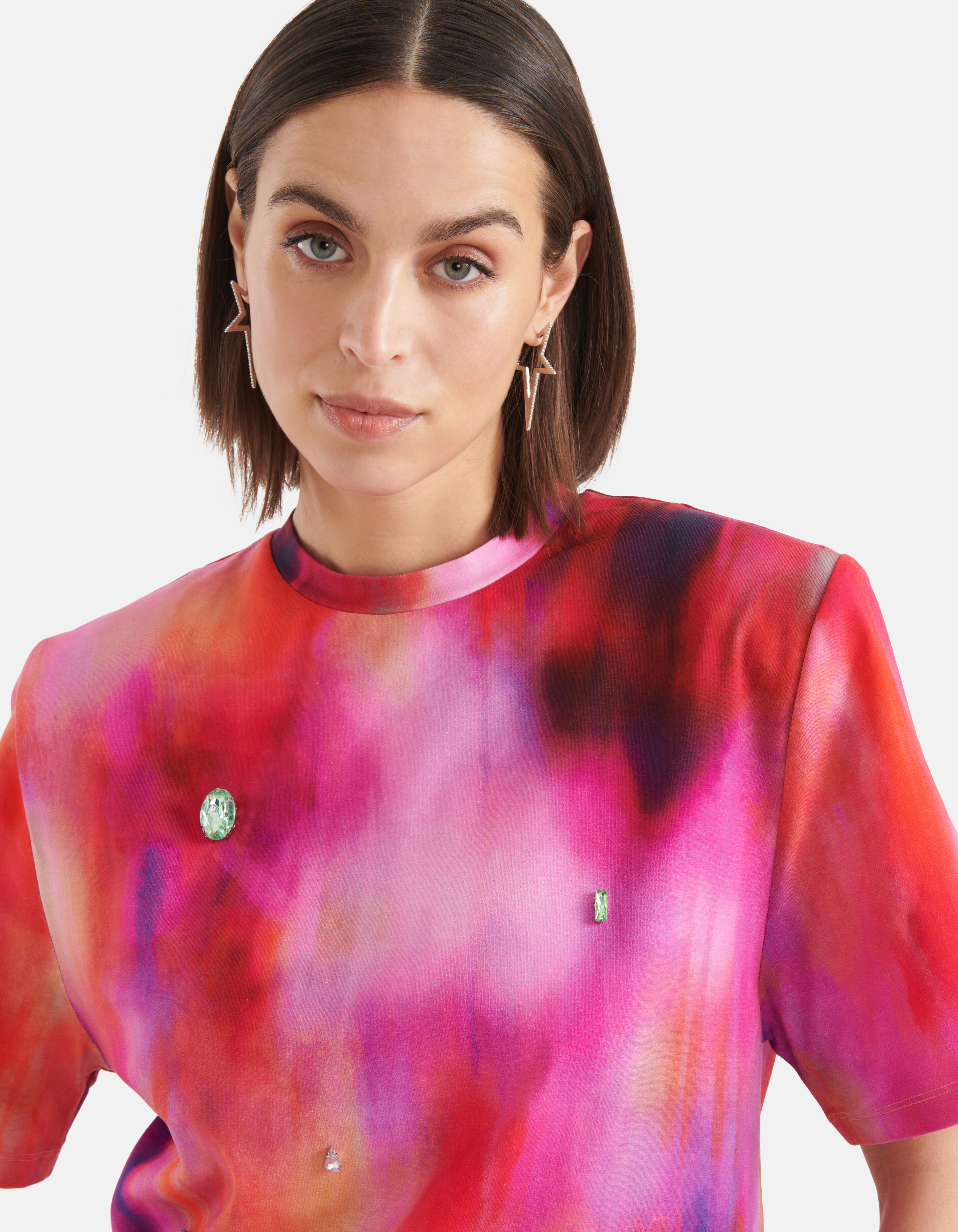 Farbiges Tie-Dye-T-Shirt SHOEBY WOMEN