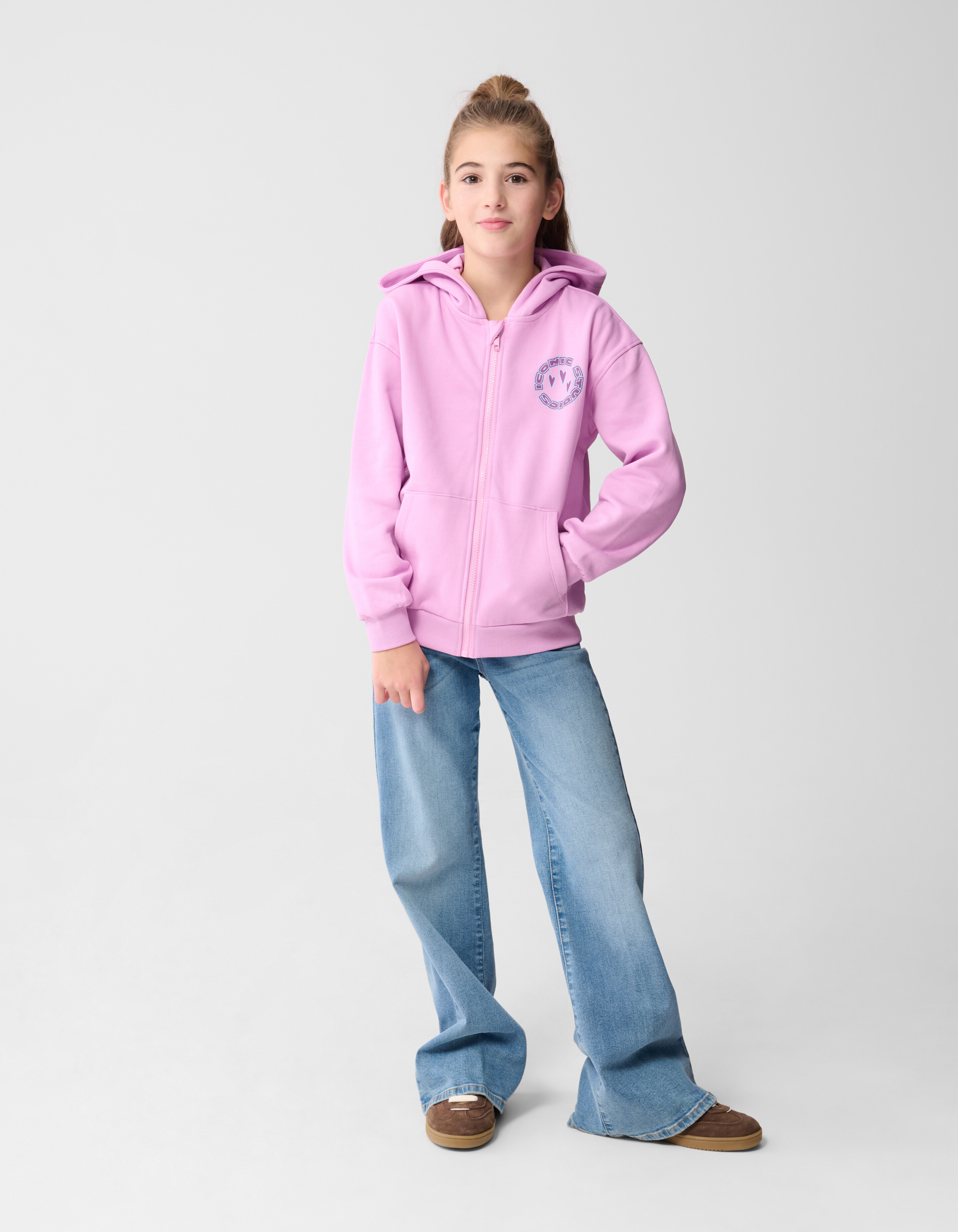 Herz-Kunstwerk-Weste Rosa SHOEBY GIRLS