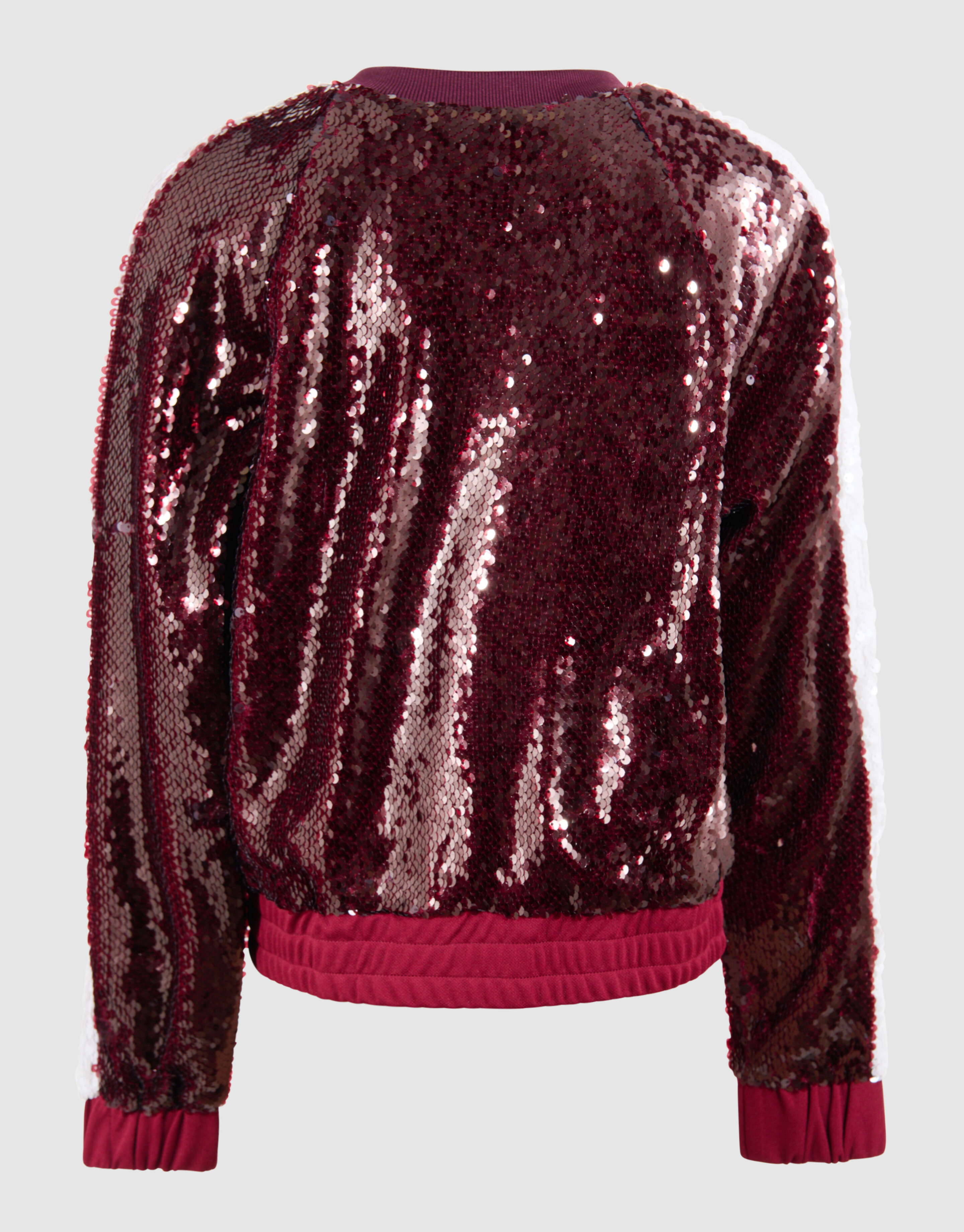 Pailletten Bomber Dunkelrot SHOEBY GIRLS