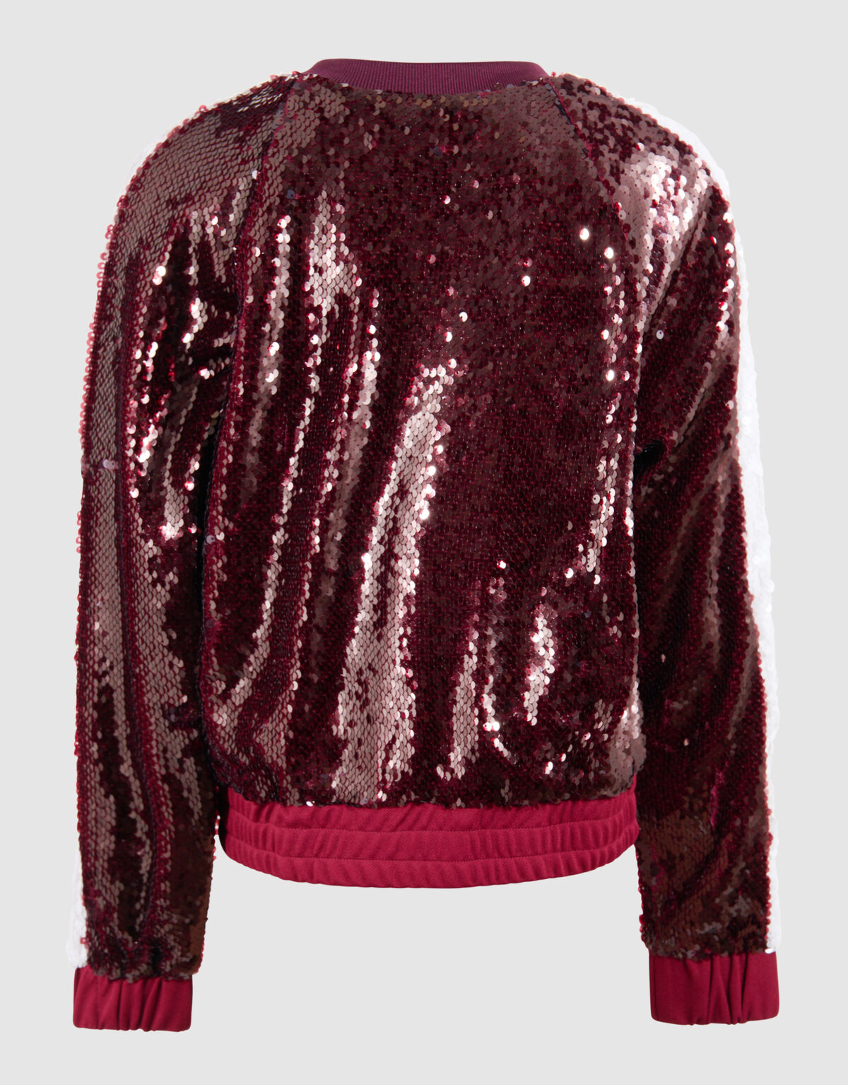 Pailletten Bomber Dunkelrot SHOEBY GIRLS
