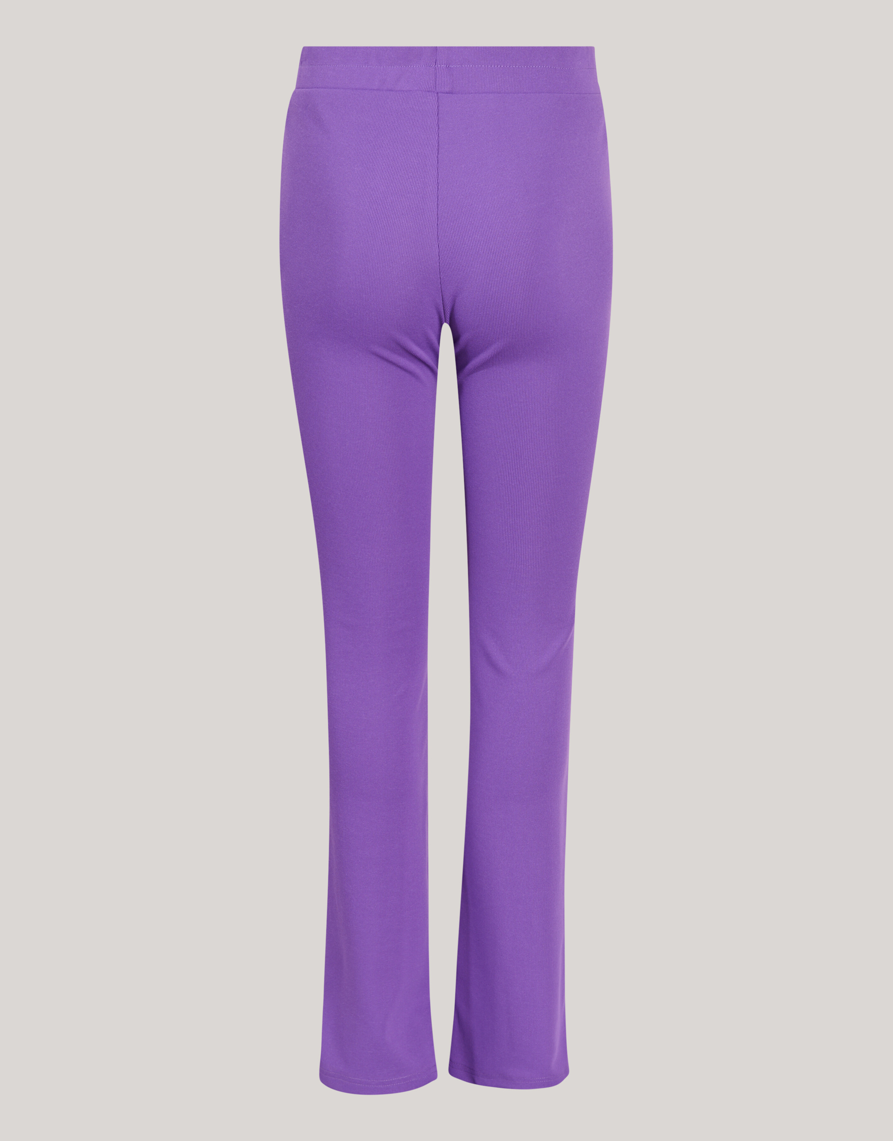 Ausgestellte Rippen-Leggings Lila SHOEBY GIRLS