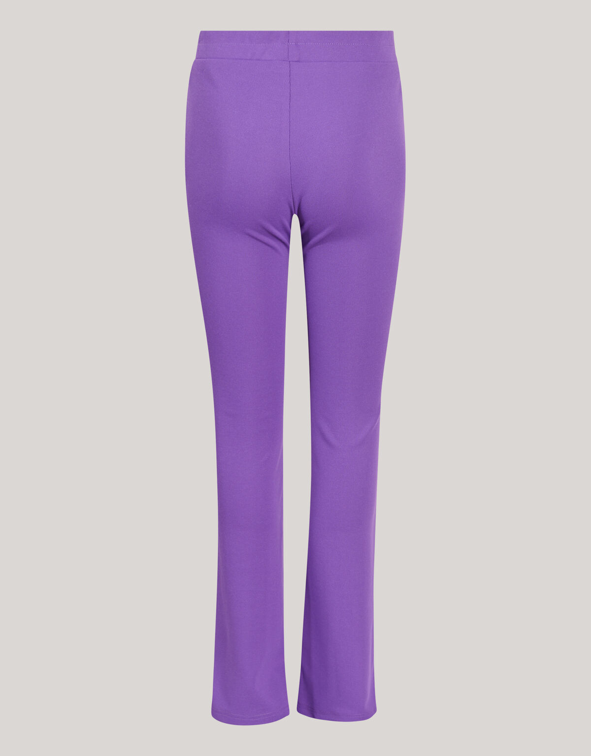 Ausgestellte Rippen-Leggings Lila SHOEBY GIRLS