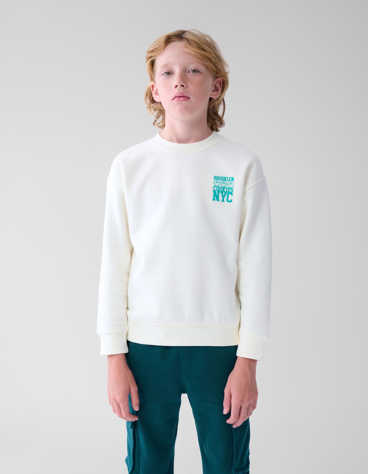 NYC Pullover Off White SHOEBY BOYS