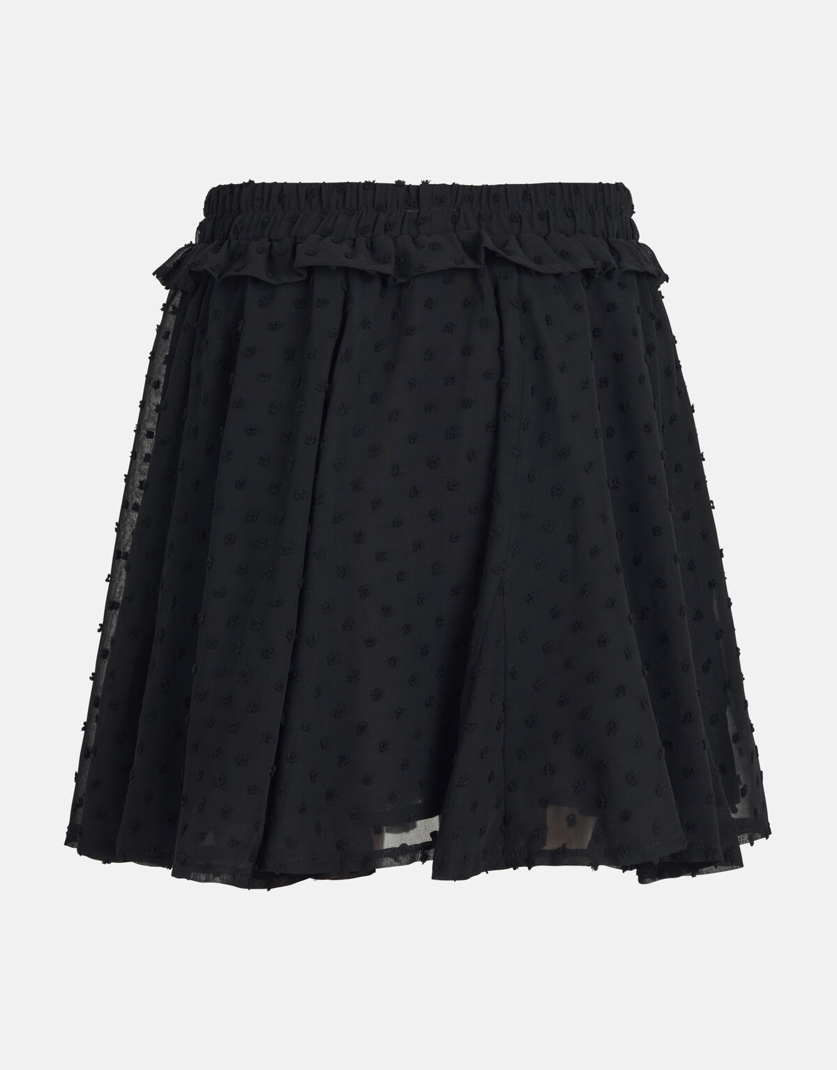 Chiffon-Punkt-Rock Schwarz SHOEBY GIRLS