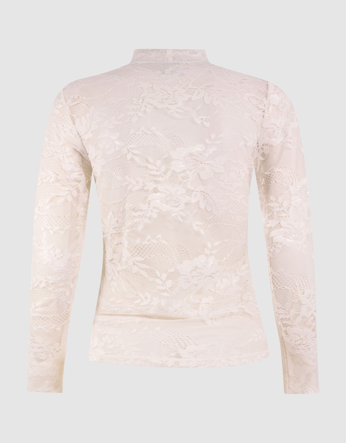 Flower Kanten Top Gebroken Wit SHOEBY WOMEN