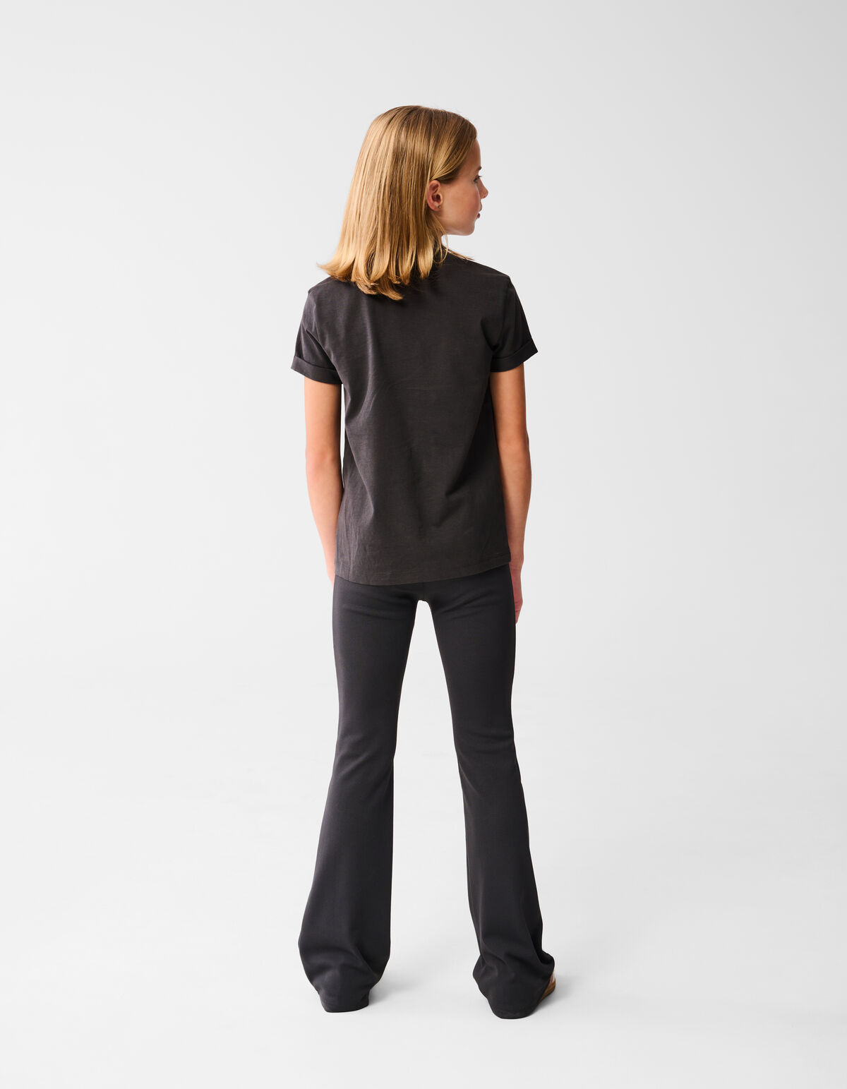 Bonjour Artwork T-shirt Schwarz SHOEBY GIRLS