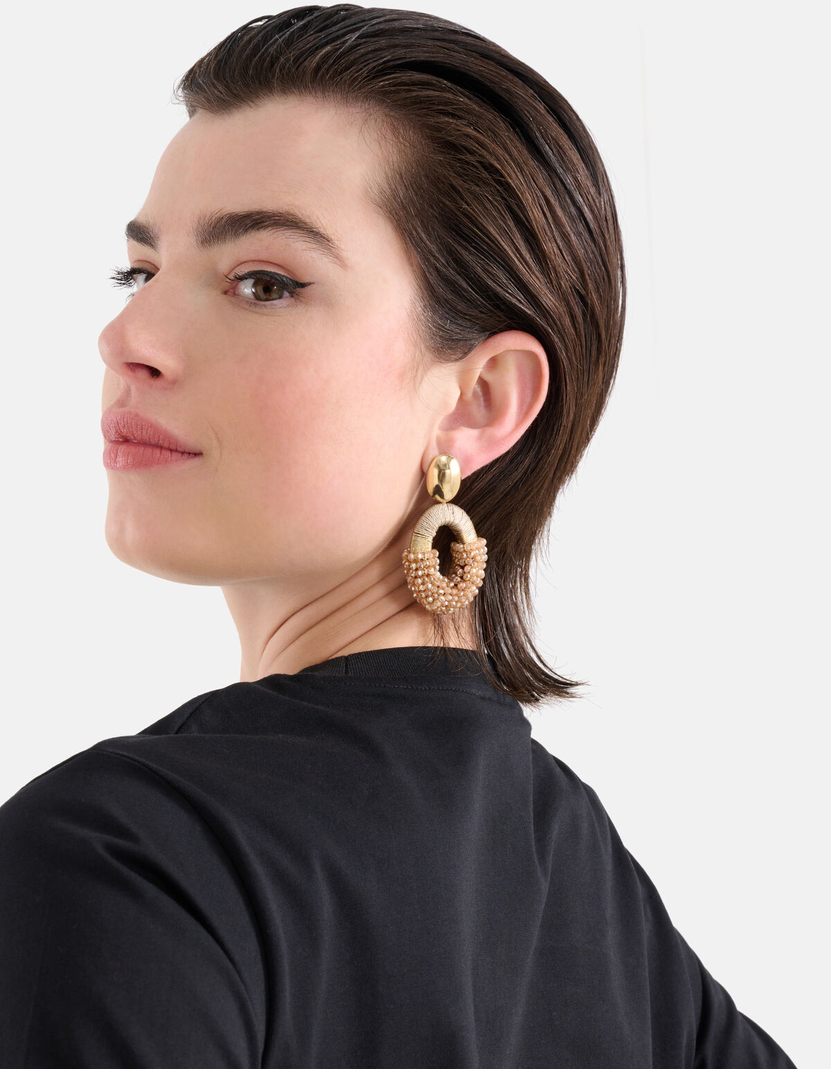 Beaded Oorbellen Goud SHOEBY ACCESSOIRES