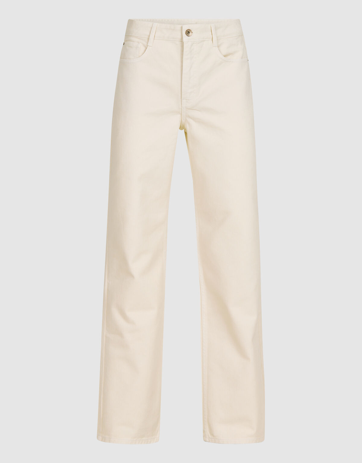 Wide Leg Jeans Gebroken Wit SHOEBY WOMEN