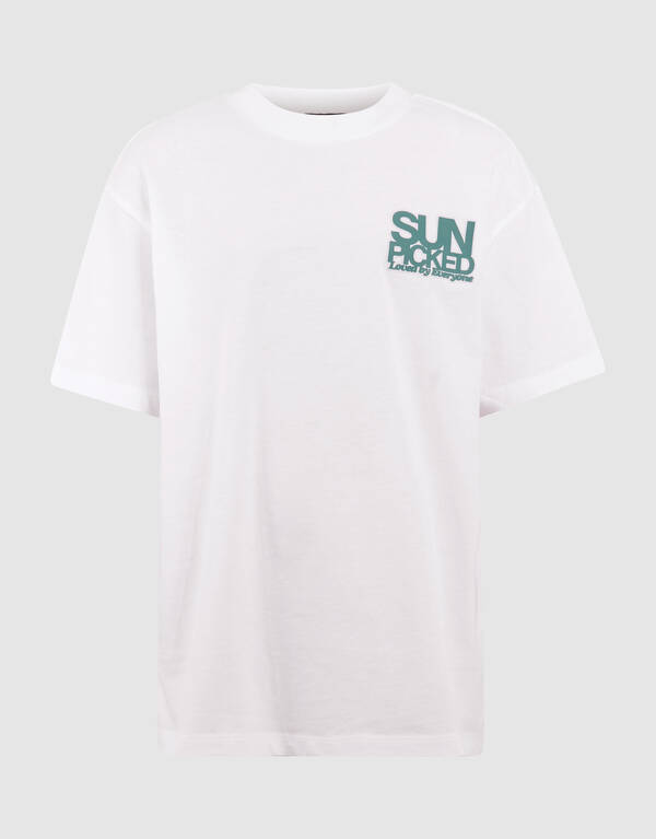 Sunpicked Artwork T-Shirt Wei&szlig; SHOEBY BOYS