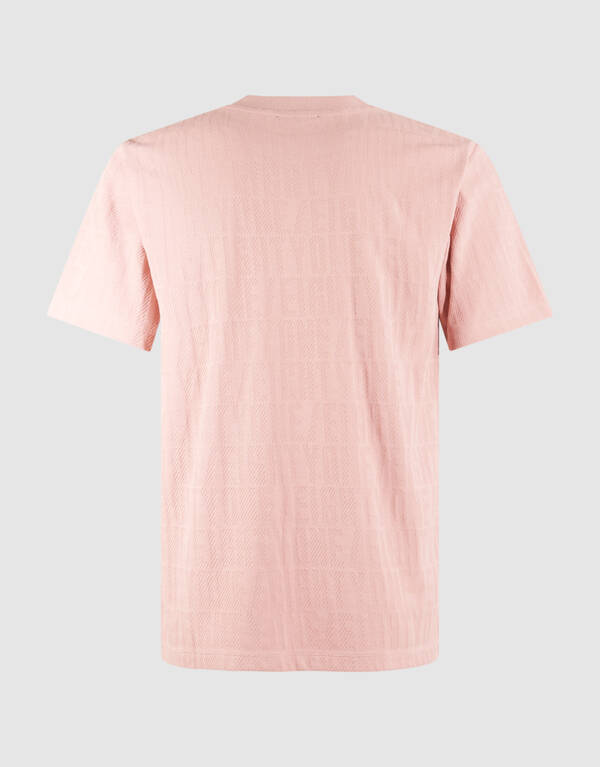 Eighty One Text T-Shirt Rosa SHOEBY MEN