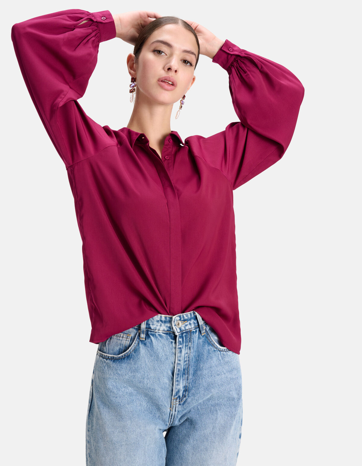 Bluse Dunkelrosa SHOEBY WOMEN