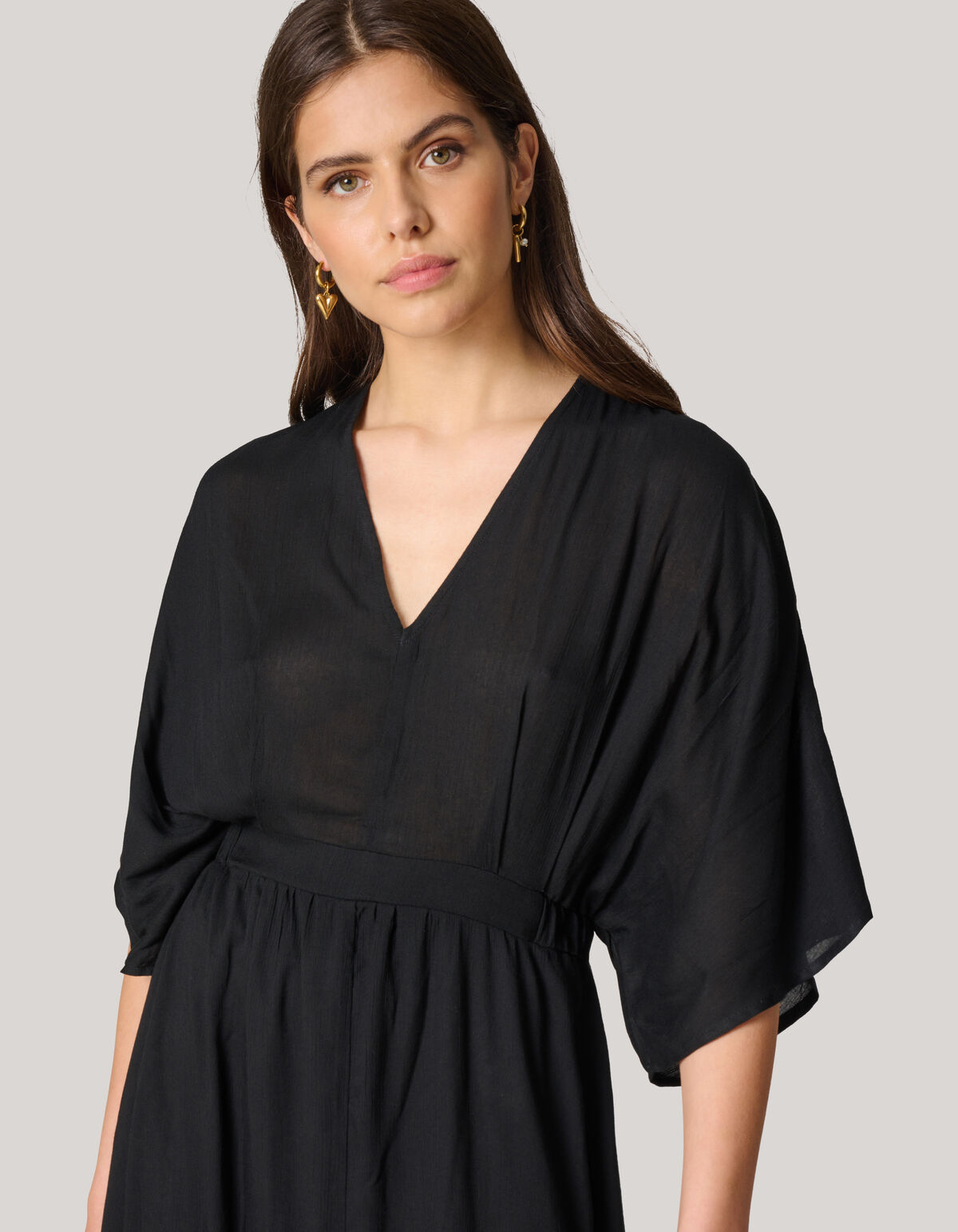 Maxi Jurk Zwart SHOEBY WOMEN