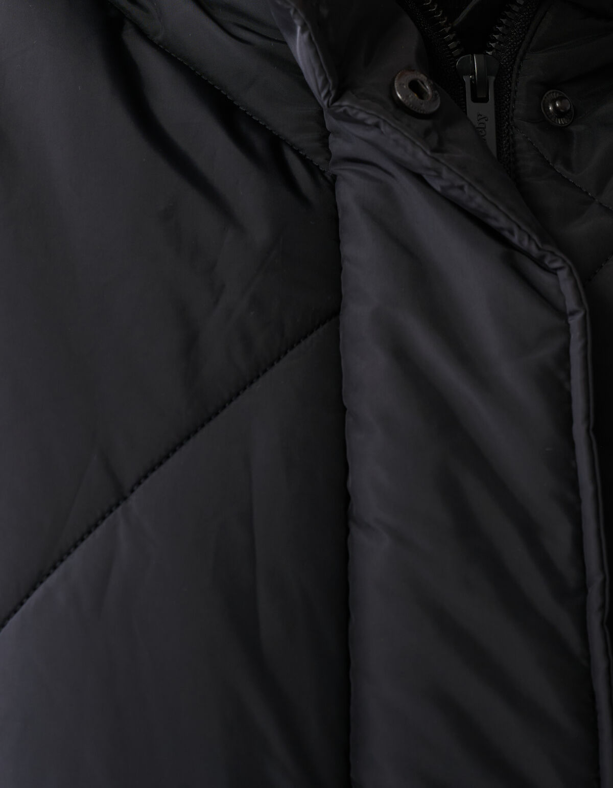 Lange Pufferjacke Schwarz SHOEBY WOMEN