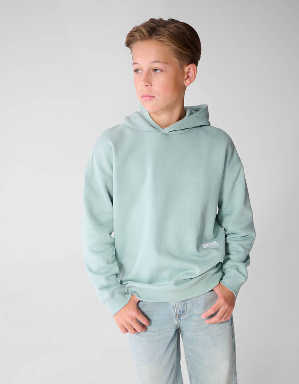Minimal Hoodie Hellblau SHOEBY BOYS