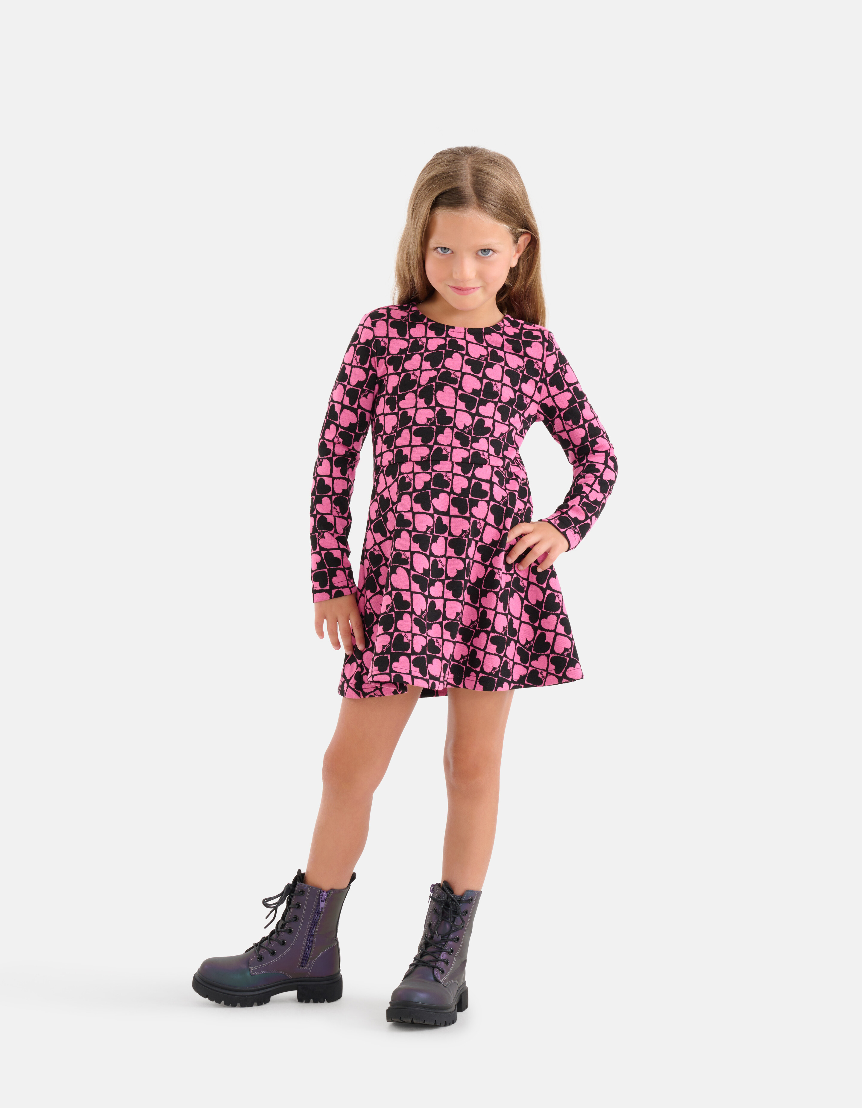 Bedrucktes Kleid Rosa SHOEBY GIRLS