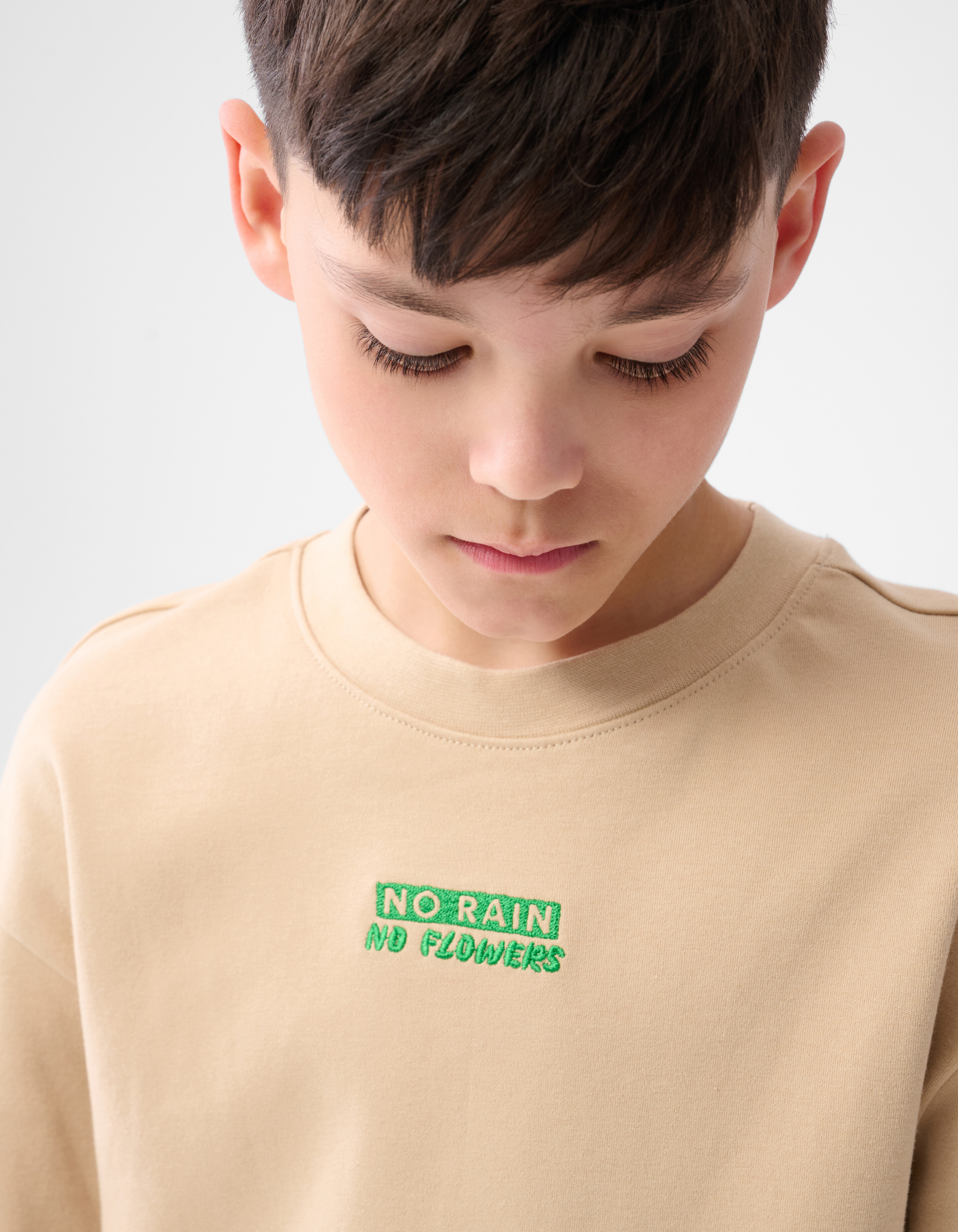 Text-T-Shirt Sand SHOEBY BOYS