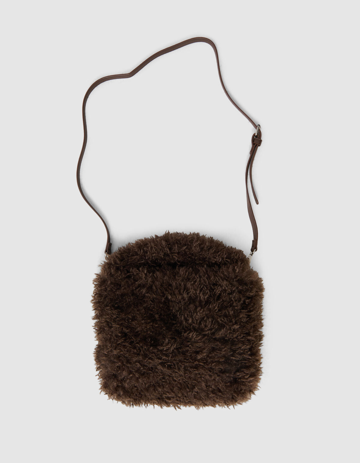 Fluffy Fur Tasche Dunkelbraun SHOEBY ACCESSOIRES