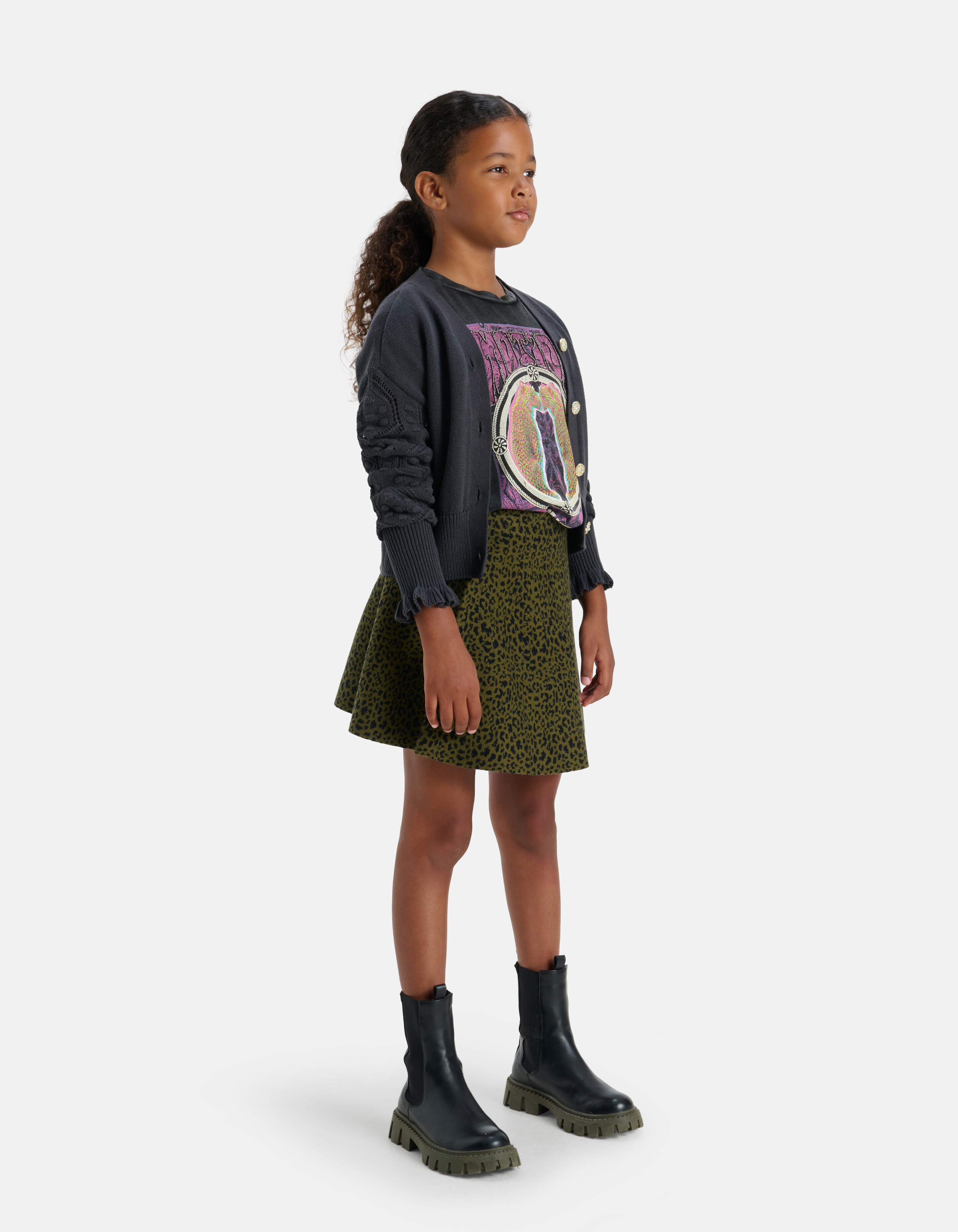 Rock mit Leopardenmuster SHOEBY GIRLS