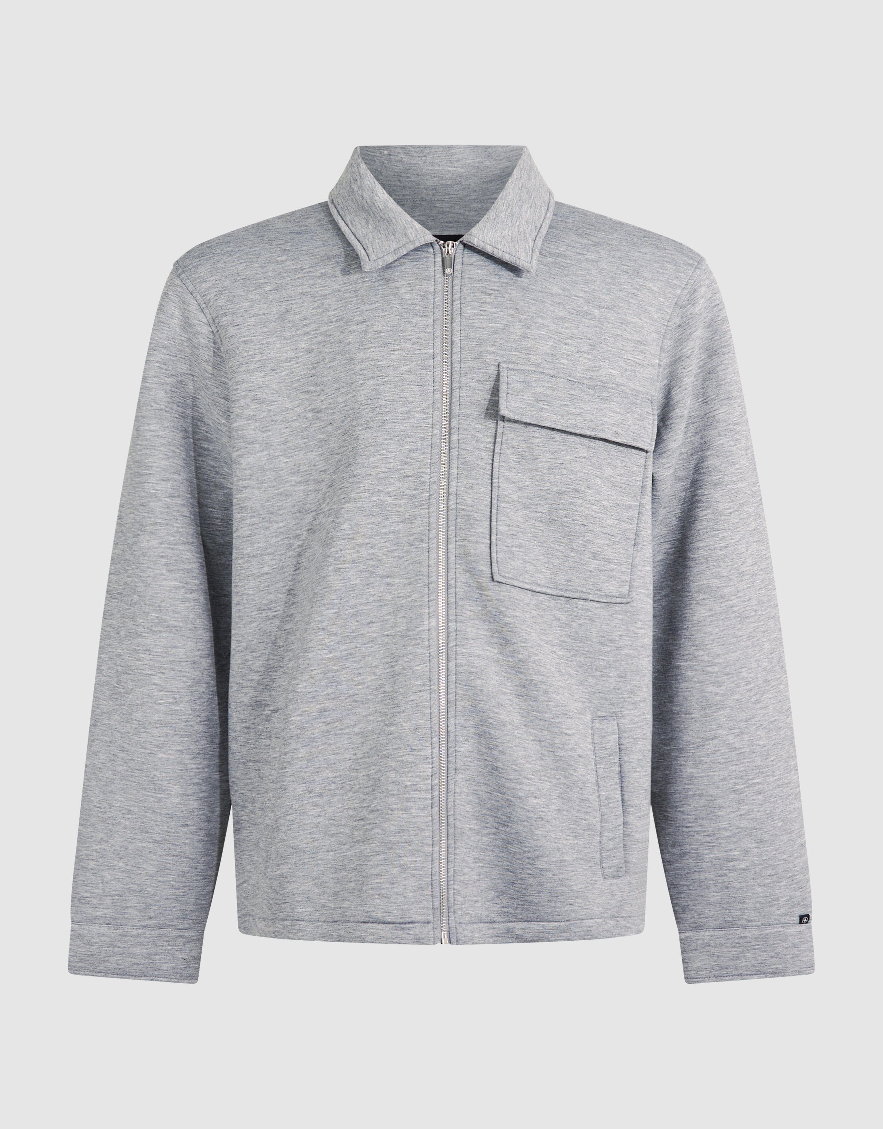 Scuba-Overshirt Hellgrau SHOEBY MEN