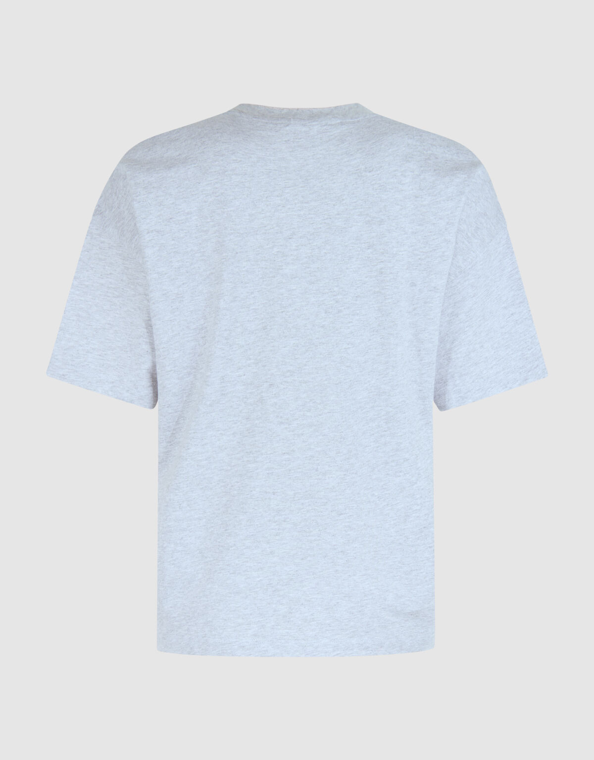 Übergroßes Basic-T-Shirt Hellgrau SHOEBY WOMEN