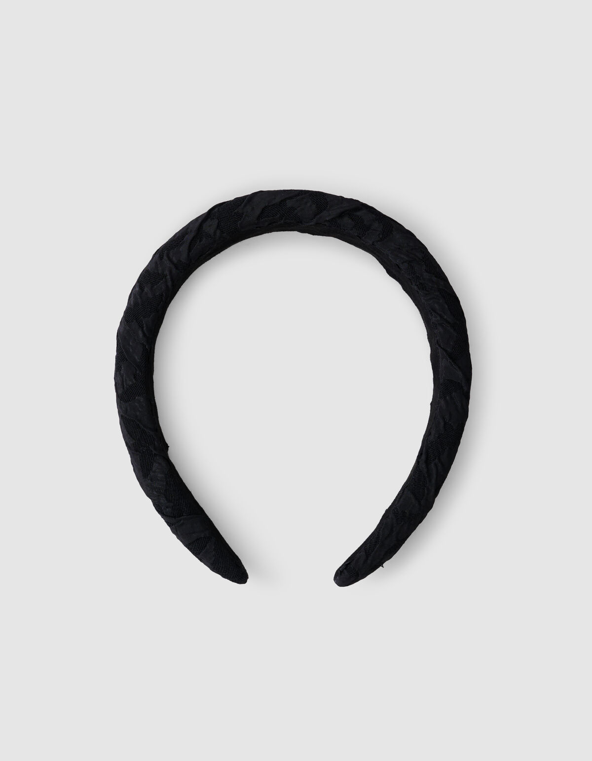 Jacquard-Haarband Schwarz SHOEBY ACCESSOIRES