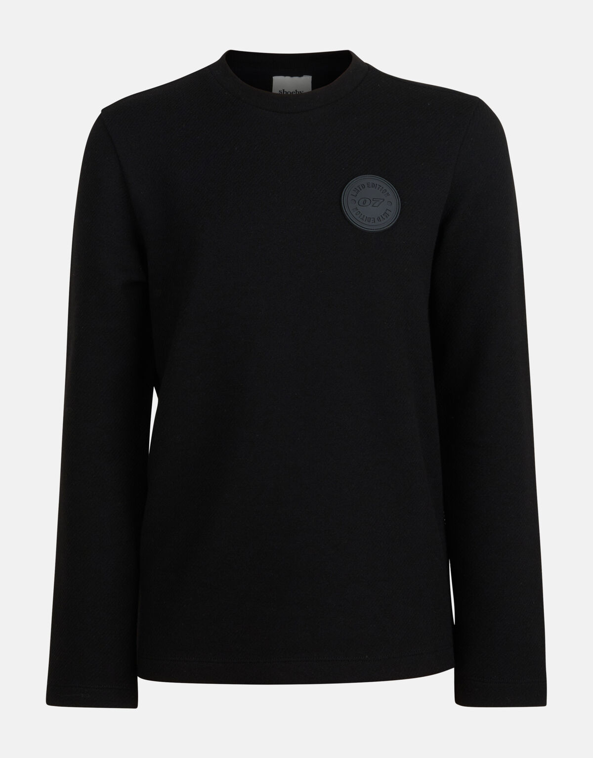 T-Shirt mit Patch Schwarz SHOEBY BOYS