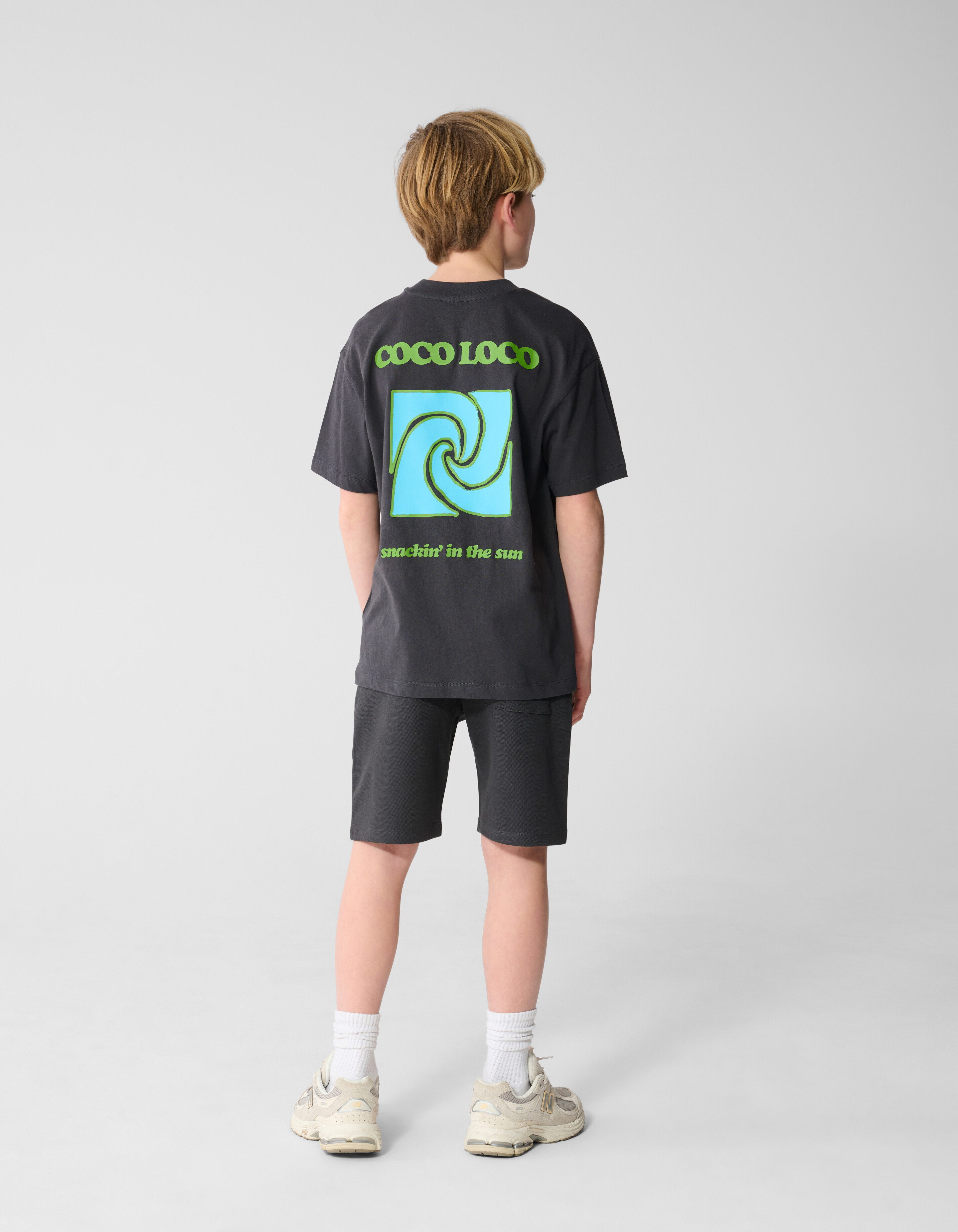 Tasche Kurz Dunkelgrau SHOEBY BOYS