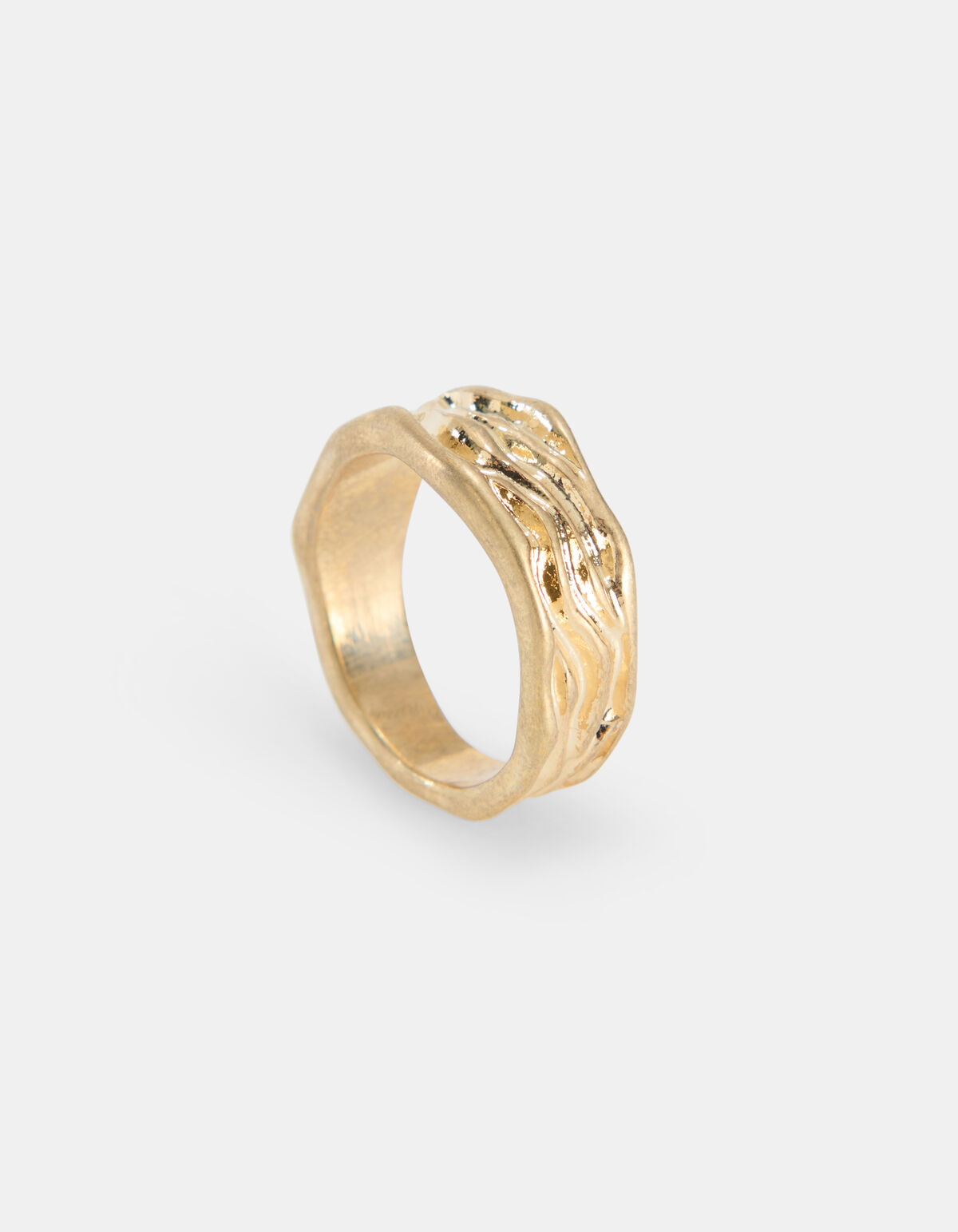 Ring mit rohem Design SHOEBY ACCESSOIRES