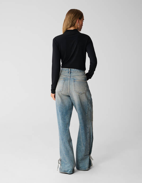 Ausgeschnittenes Top Schwarz SHOEBY WOMEN