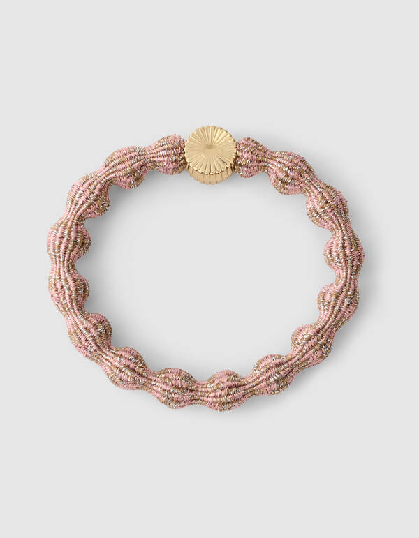 Wave Lurex Haargummi Hellrosa SHOEBY ACCESSOIRES