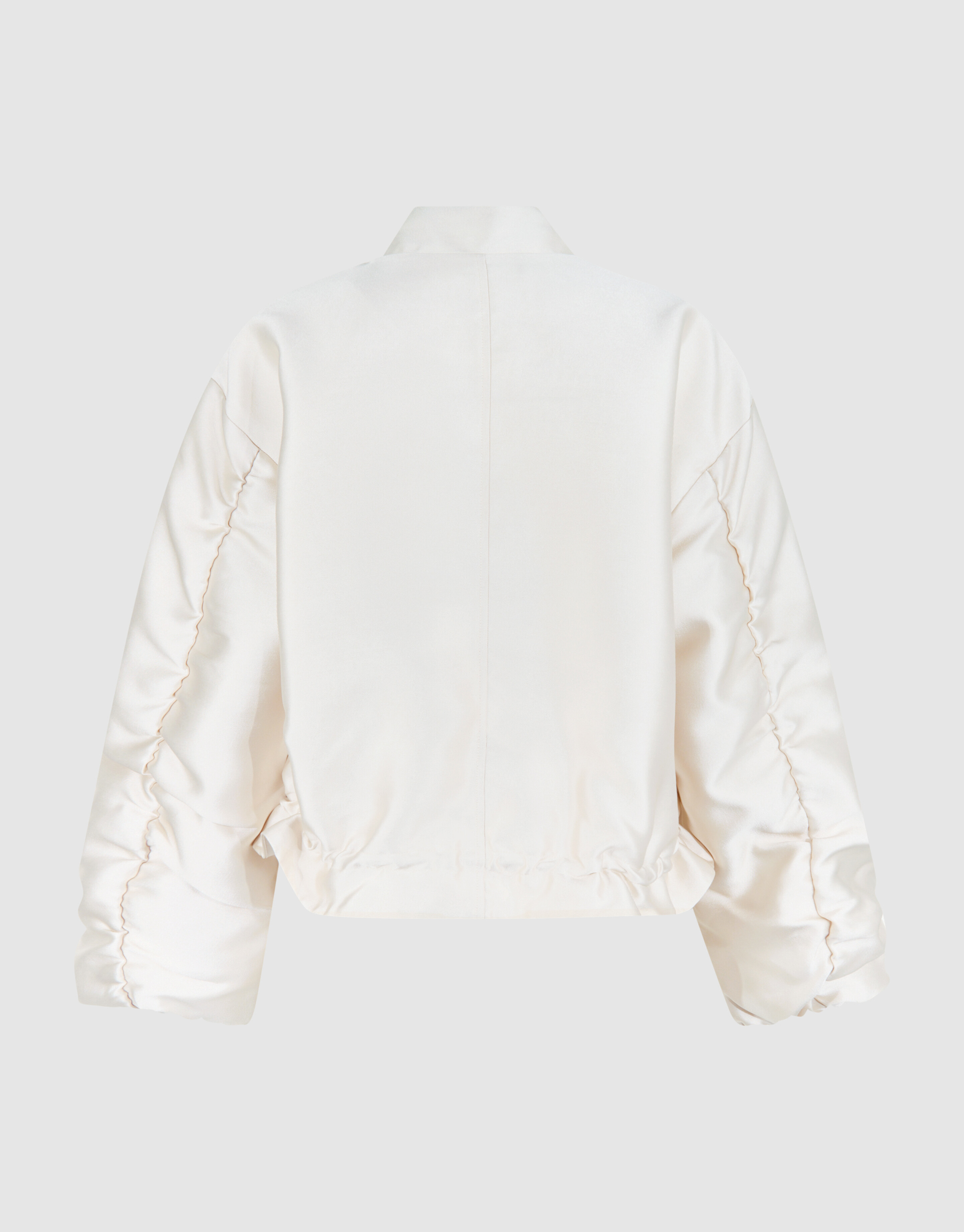 Satin Bomber Off White SHOEBY WOMEN