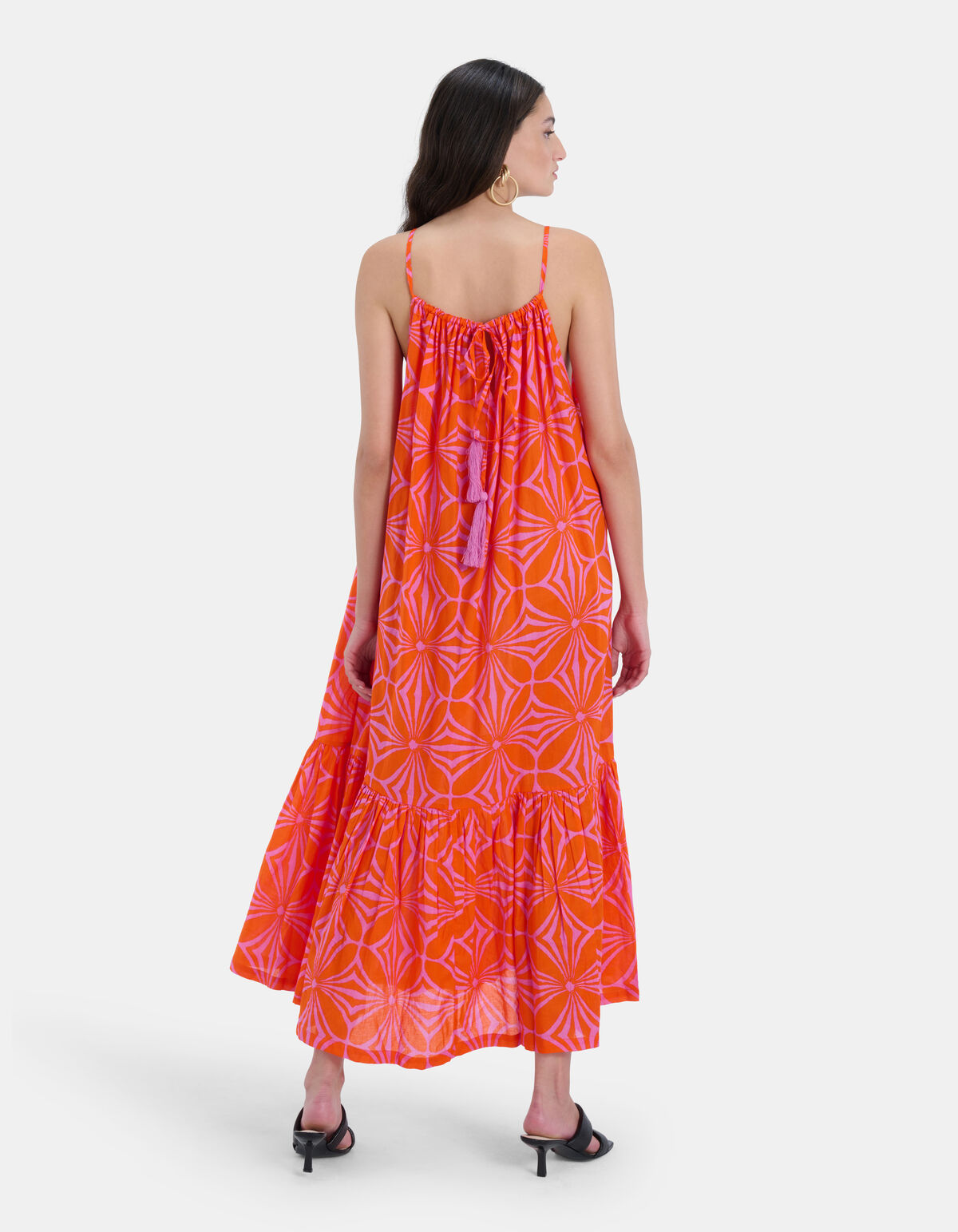 Voile Maxi Cami Kleid EKSEPT