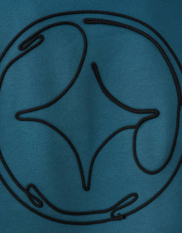 Cord Artwork Pullover Dunkelgr&uuml;n SHOEBY MEN