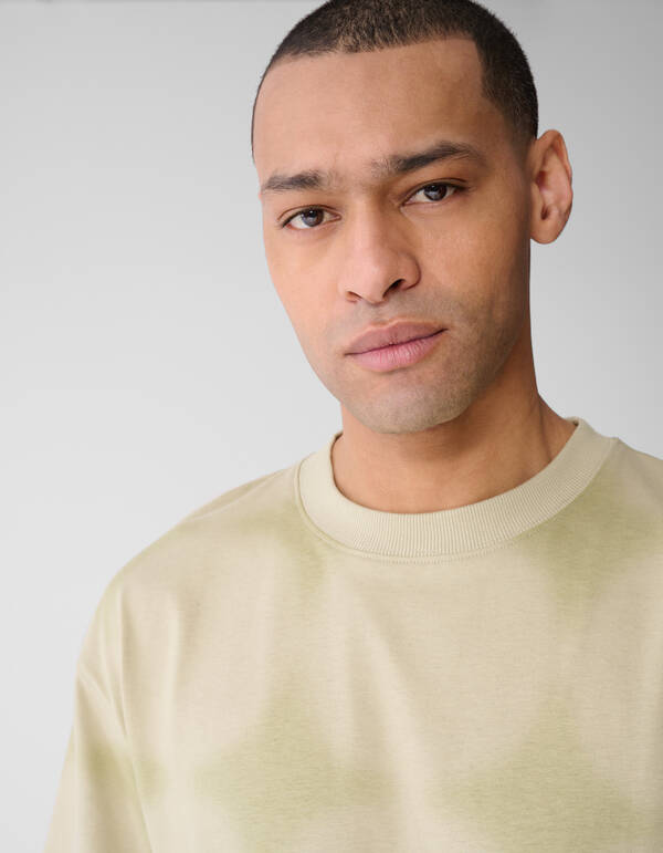 All Over Spark Artwork T-Shirt Hellgr&uuml;n SHOEBY MEN