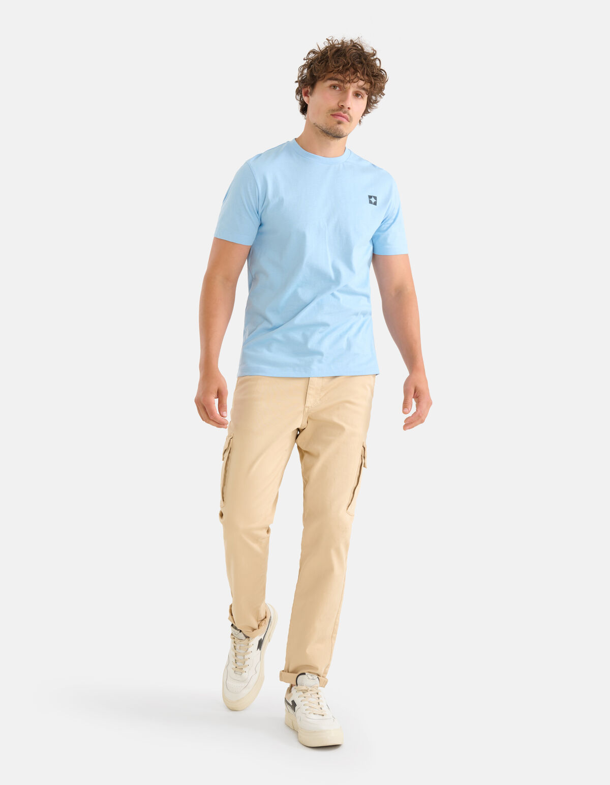 Shoeby Logo-T-Shirt Hellblau SHOEBY MEN