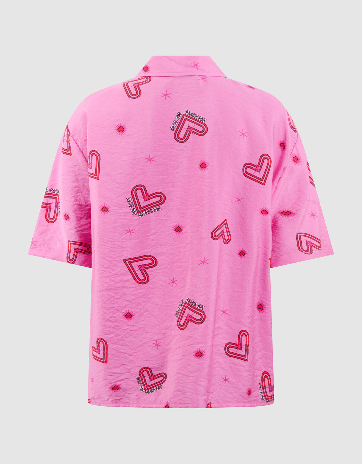 Herzstruktur Bluse Rosa SHOEBY GIRLS