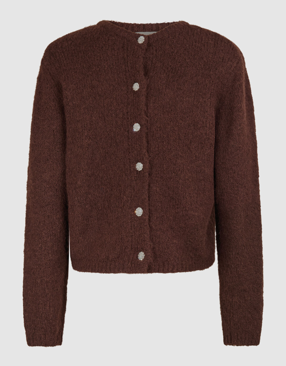 Zweibrüstige Strickweste Braun SHOEBY WOMEN