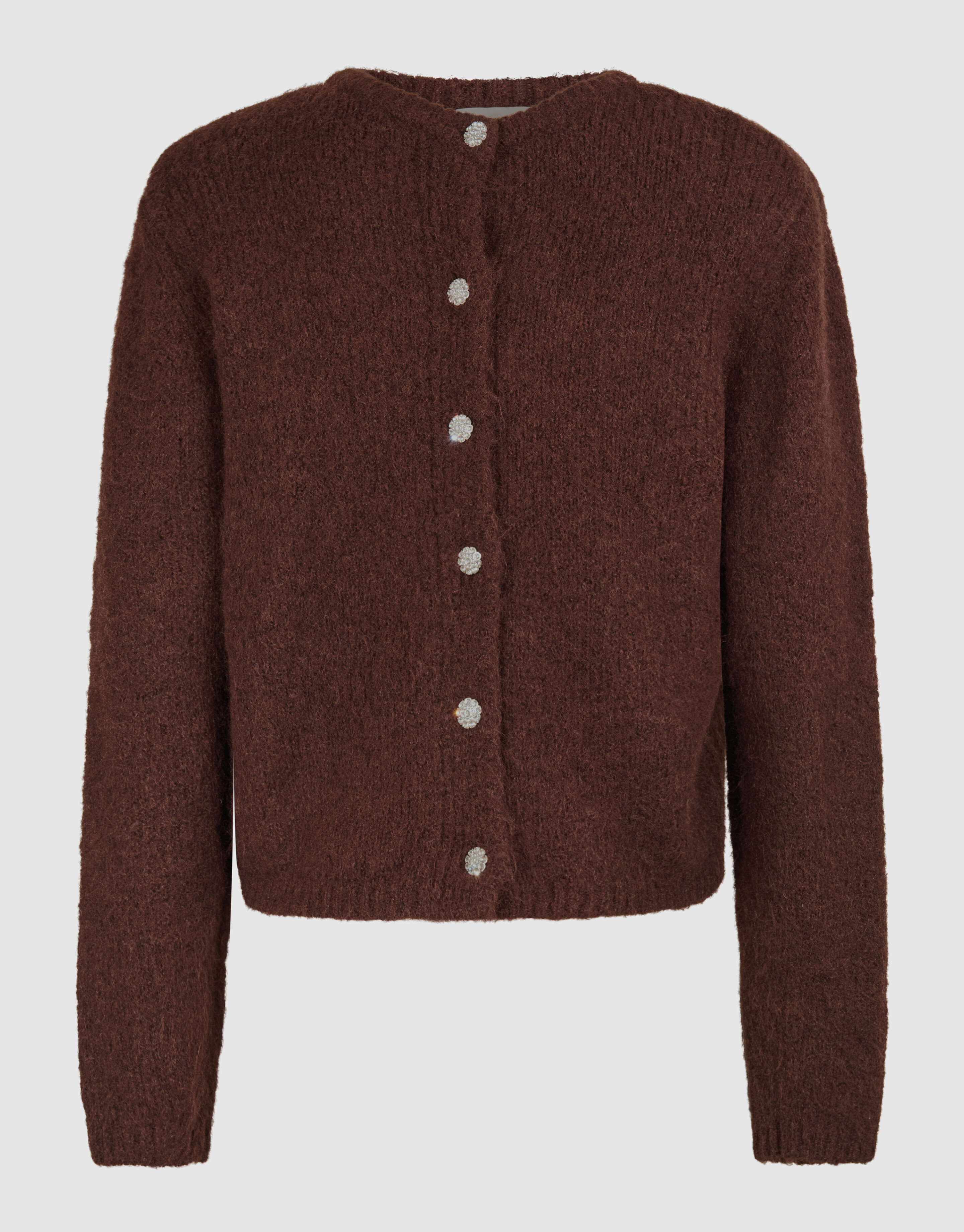 Zweibrüstige Strickweste Braun SHOEBY WOMEN
