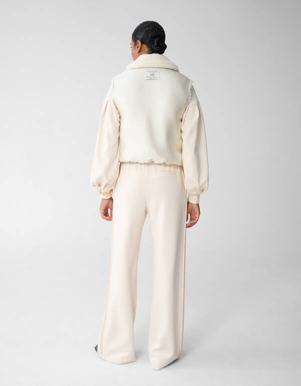 Wendbare Weste in gebrochenem Weiß von Fred SHOEBY WOMEN