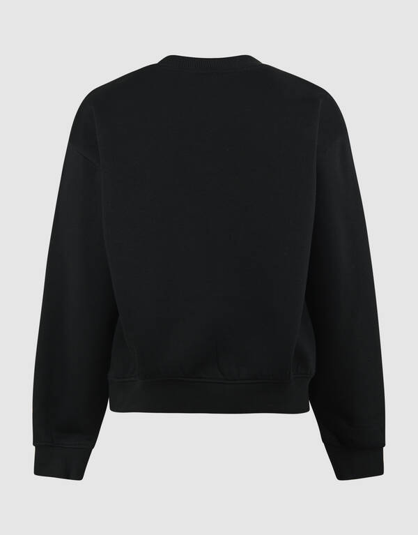 Pullover mit Tiger-Artwork Schwarz SHOEBY GIRLS