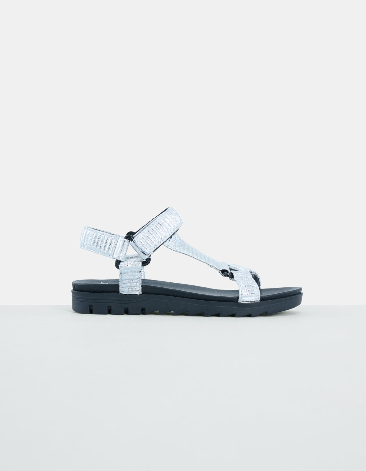 Chunky Sandalen Silber SCHOENEN SHOEBY