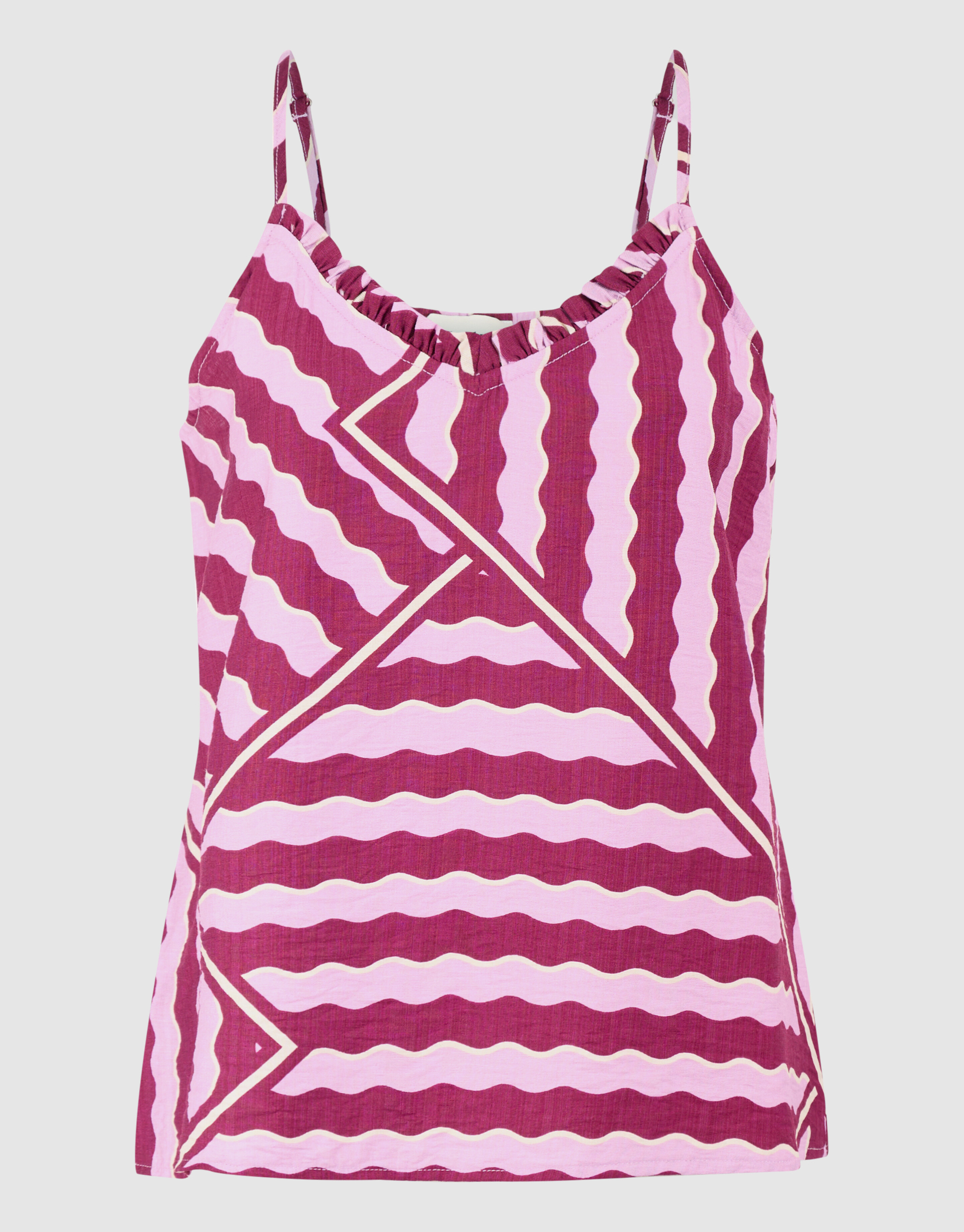 Singlet mit Wellenmuster Rosa/Lila SHOEBY WOMEN