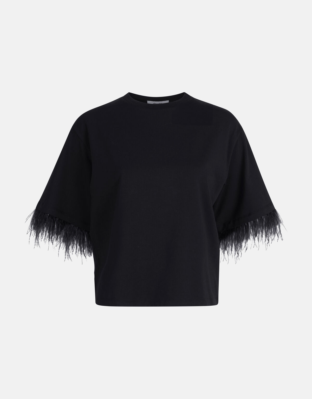 Feder-T-Shirt Schwarz SHOEBY WOMEN