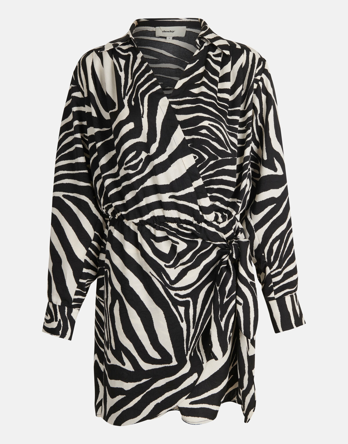 Zebra Print Kleid Schwarz/Weiß SHOEBY WOMEN