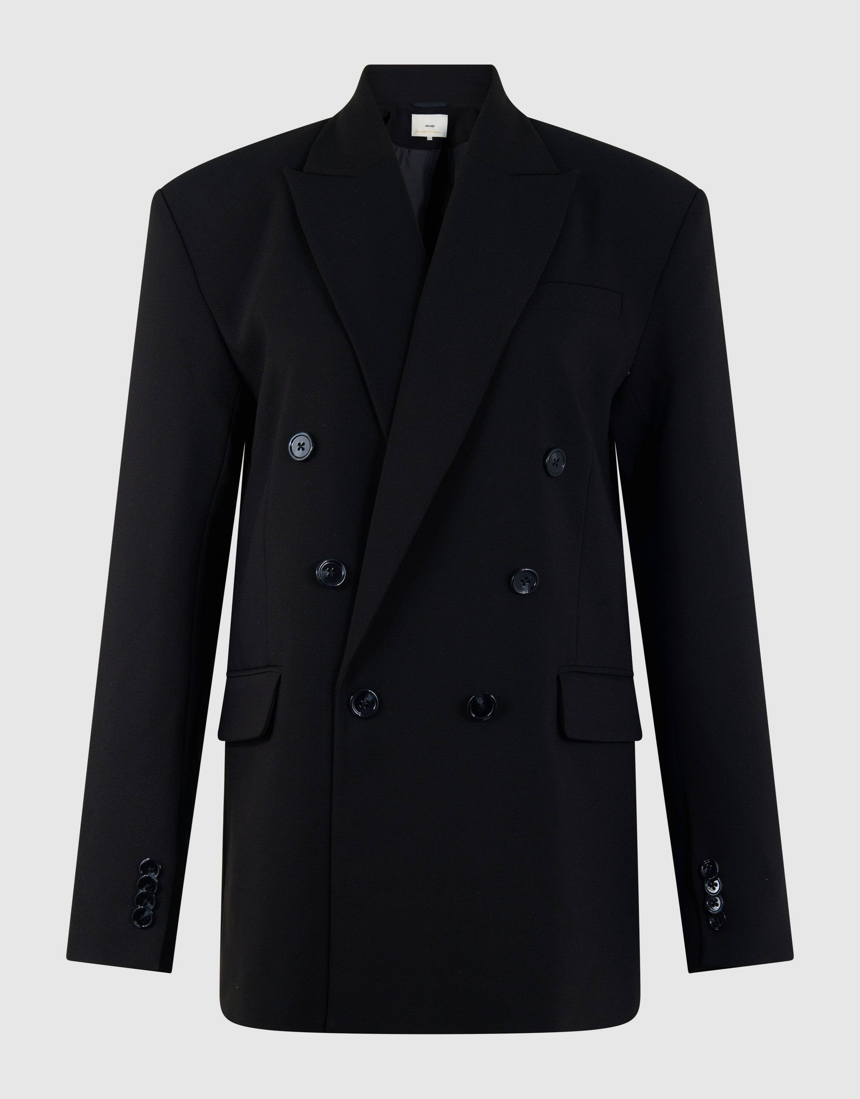 Big Shoulder Blazer Schwarz von Lonneke SHOEBY WOMEN