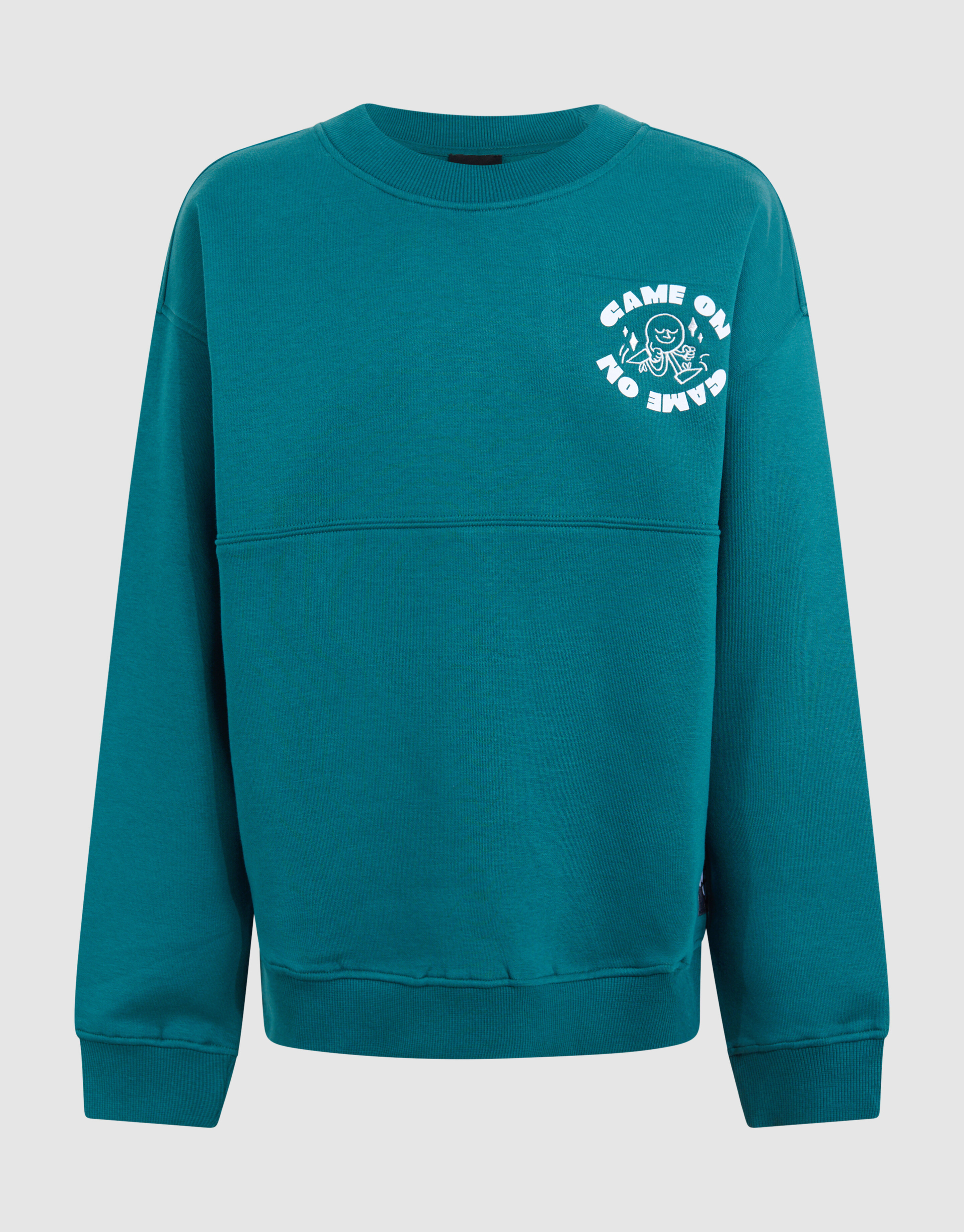 Game On Artwork Pullover Dunkelgrün SHOEBY BOYS