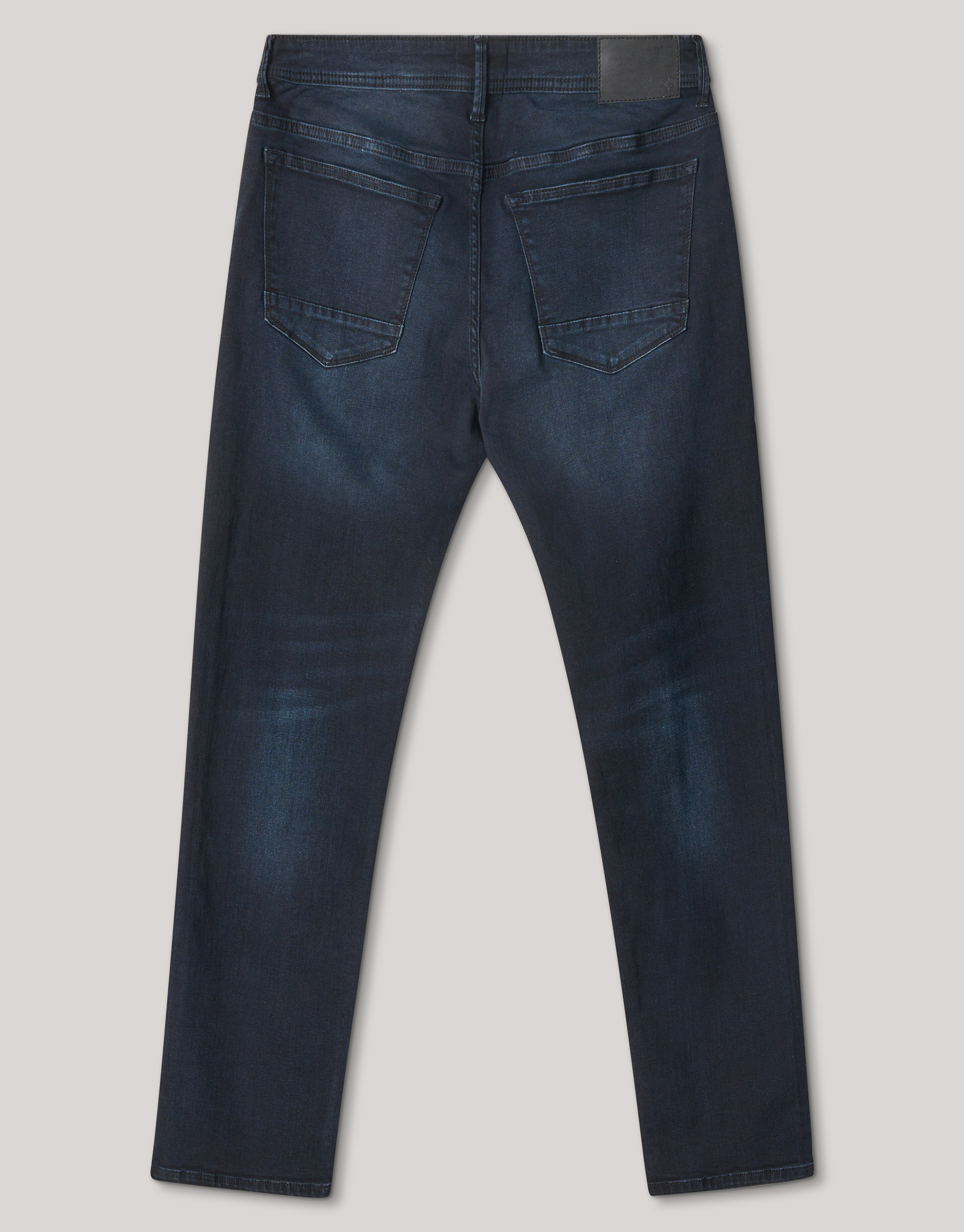 Straight Jeans Blau/Schwarz Länge 32 Refill