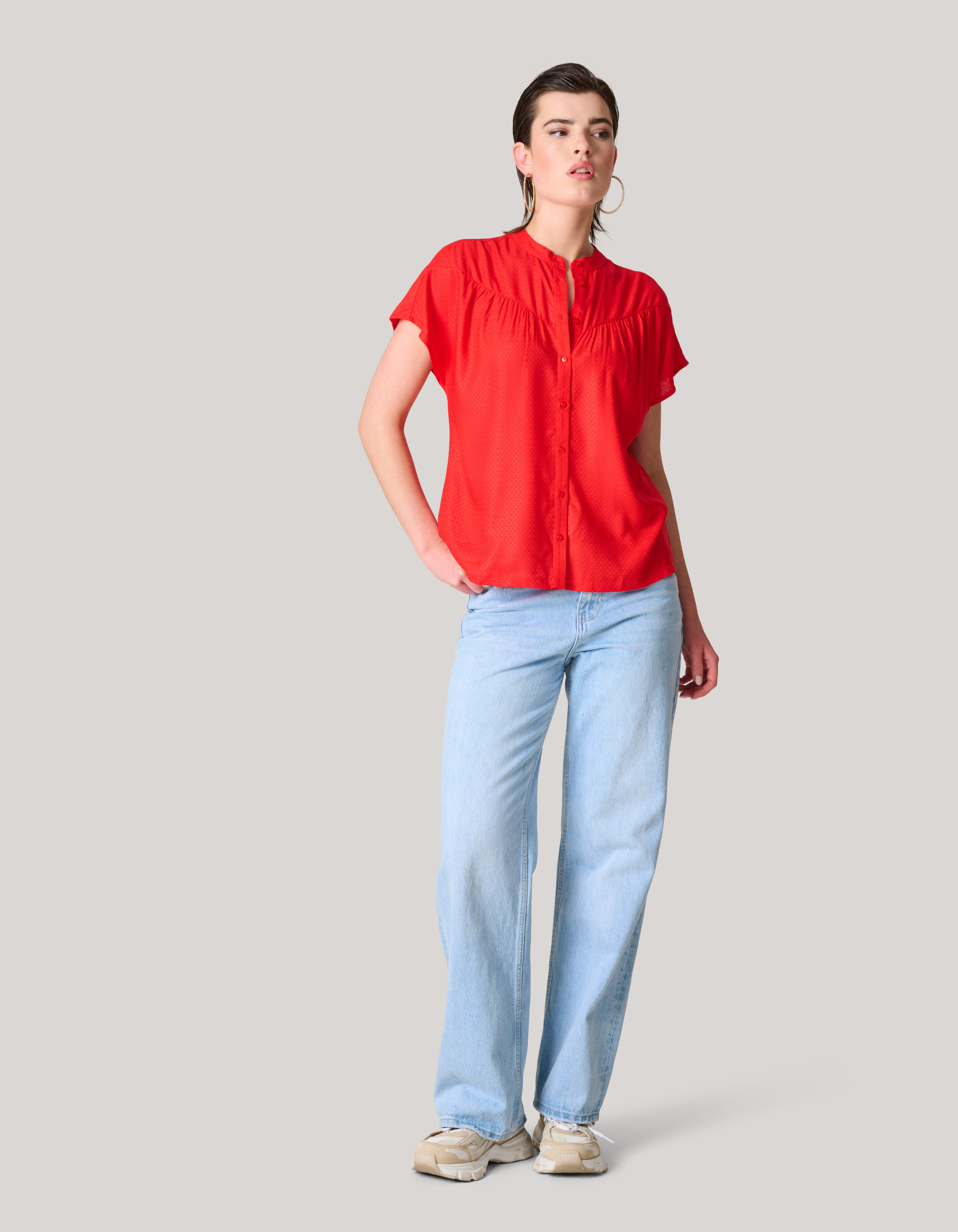 Relaxed Fit Top Rot SHOEBY WOMEN