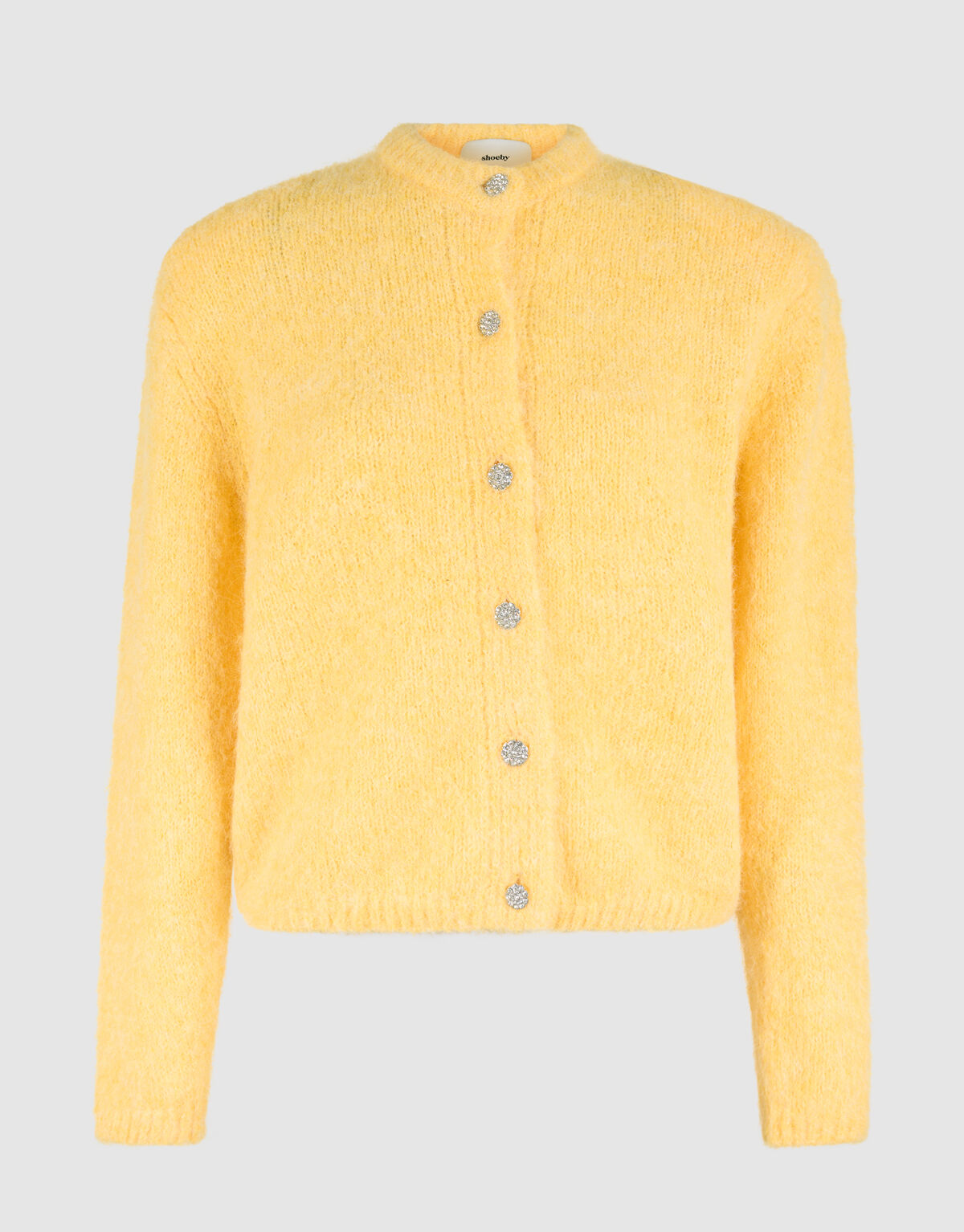 Weiche Strickjacke Gelb SHOEBY WOMEN